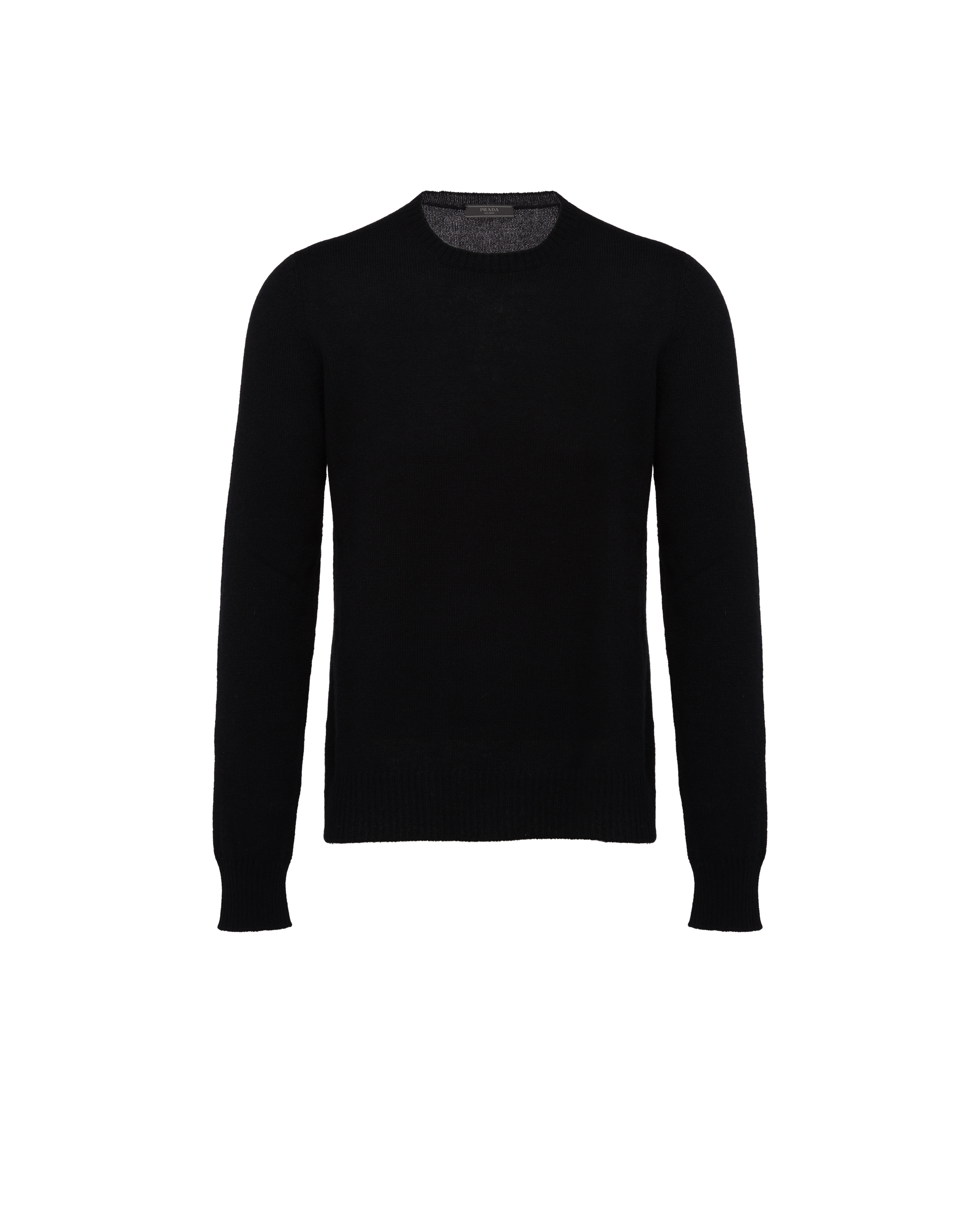 Black Cashmere Sweater | Prada