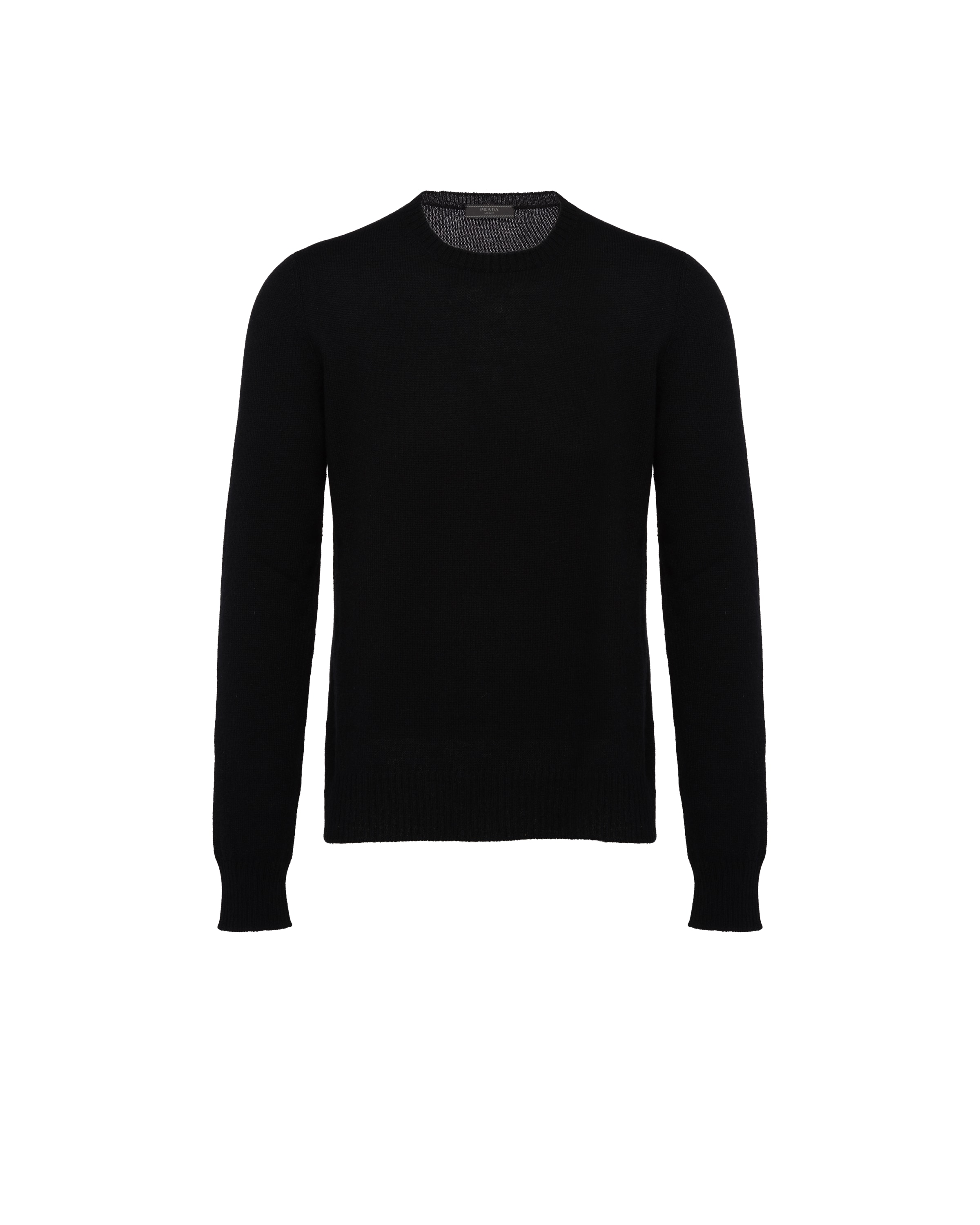 Prada Maglia In Cashmere, Uomo, Nero, Taglia 50