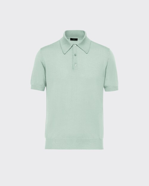 Prada polo shirt heren clearance