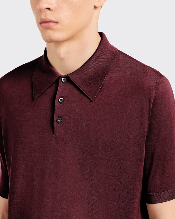 Wool Polo Shirt Wool Polo Shirt