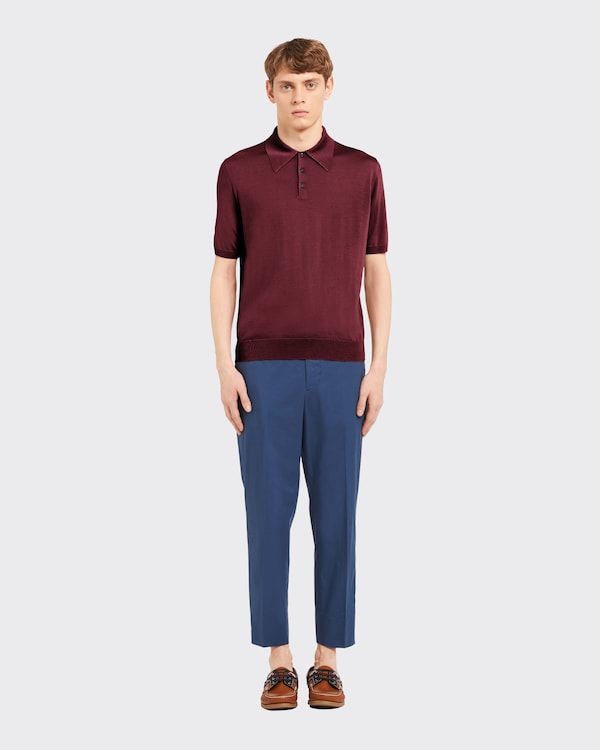 Wool Polo Shirt Wool Polo Shirt