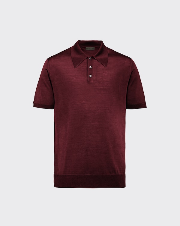 Wool Polo Shirt Wool Polo Shirt