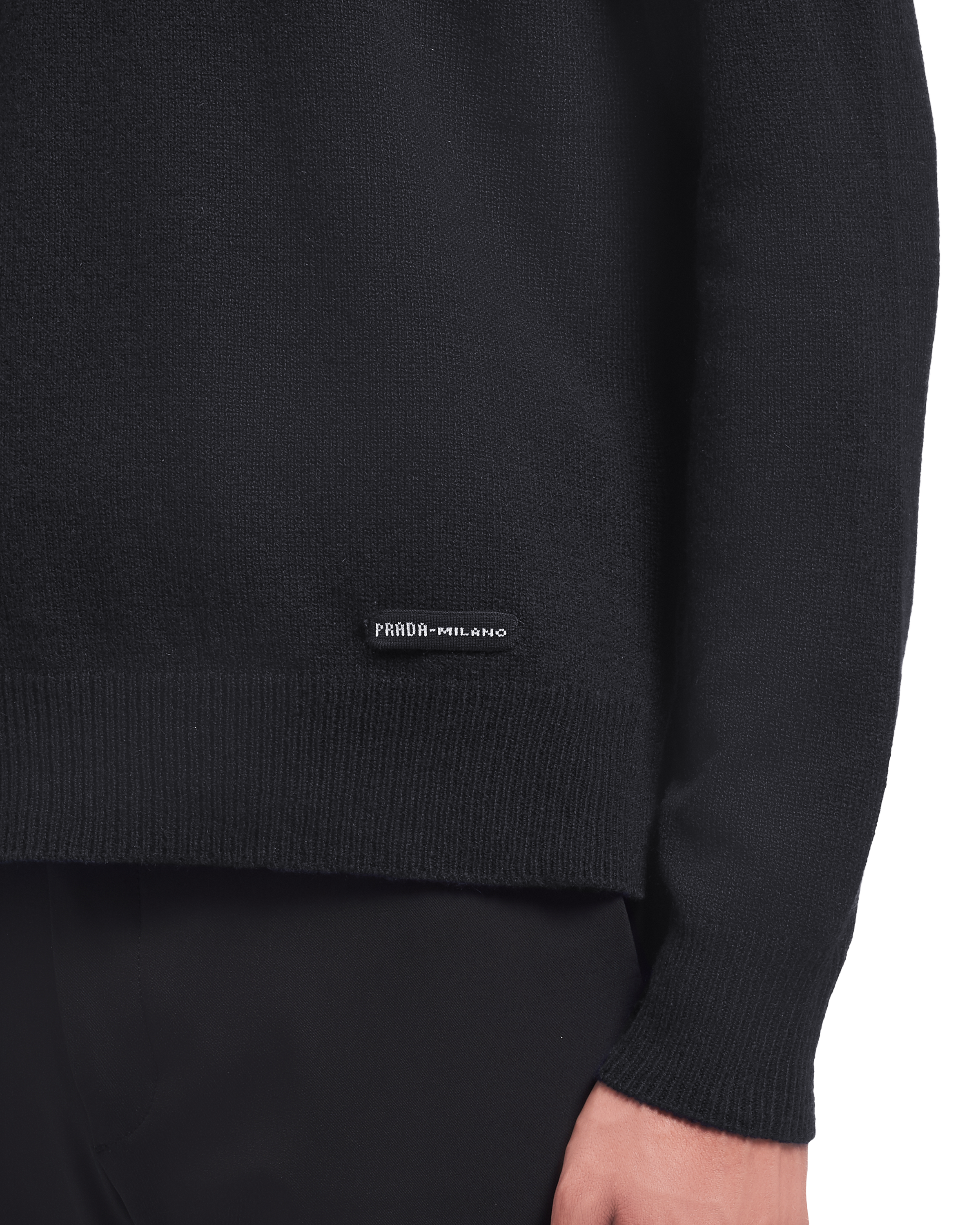 Prada Rundhalspullover aus Kaschmir 5