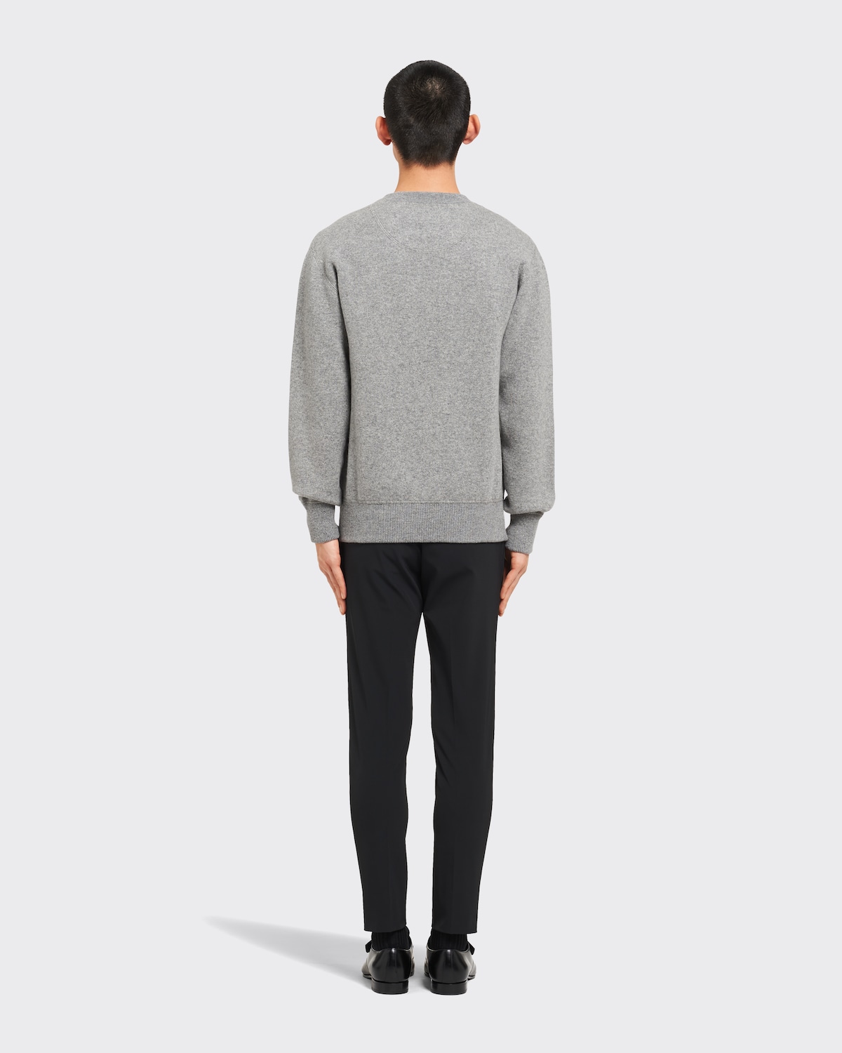 PRAD 25S STRIPED SWEATER 264182 main image 1
