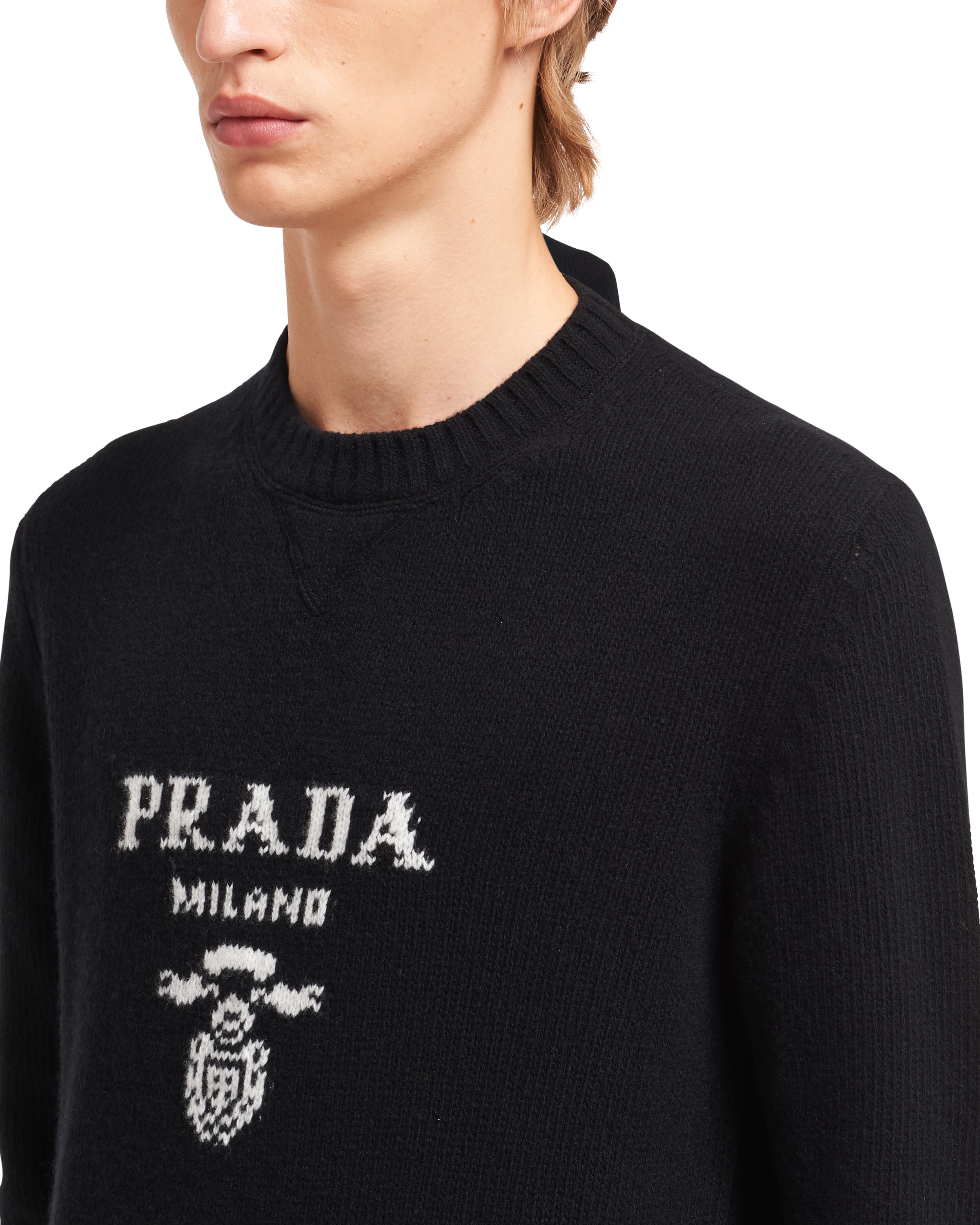 Prada mens cashmere sweater clearance