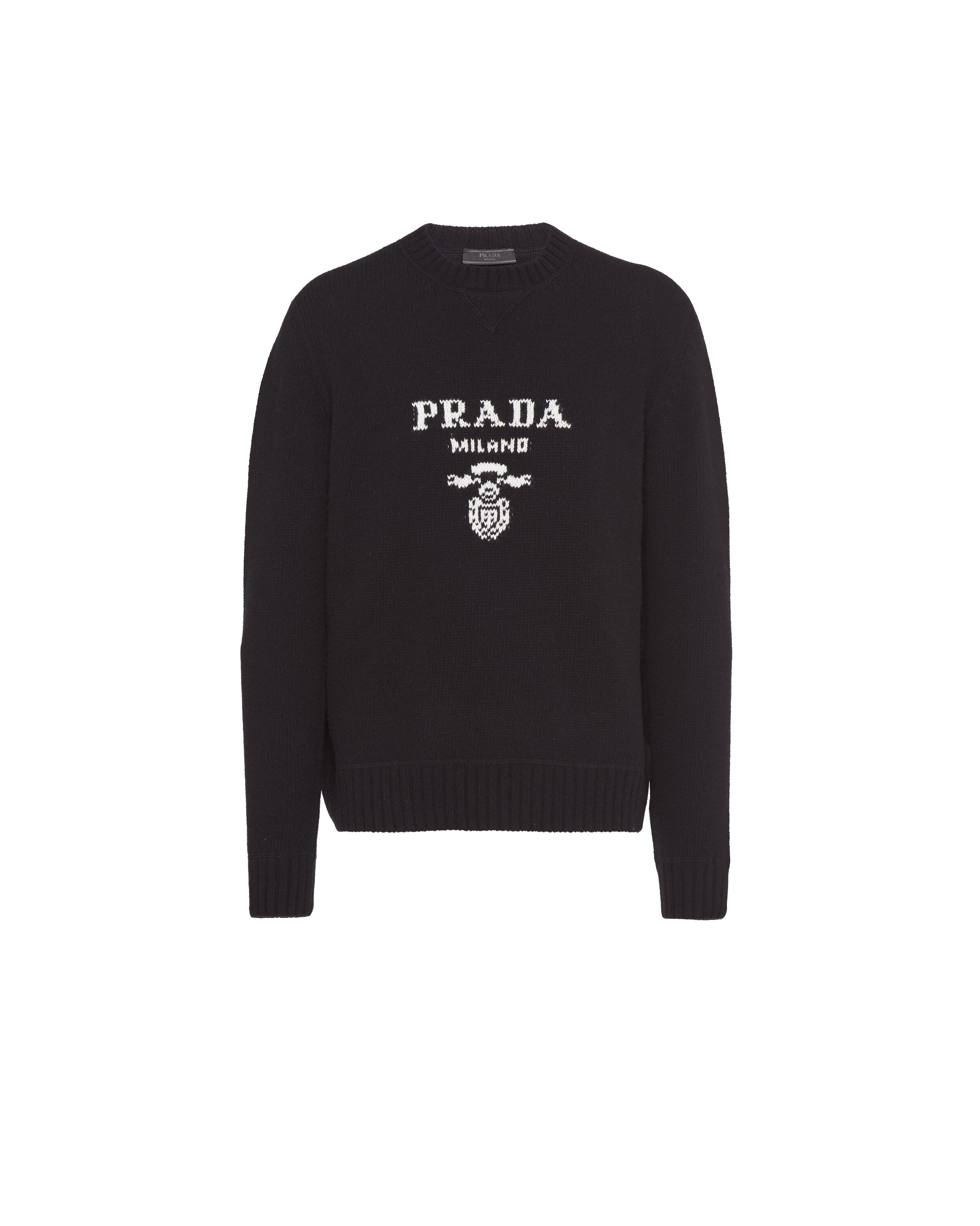 Wool and cashmere crew-neck sweater | Prada