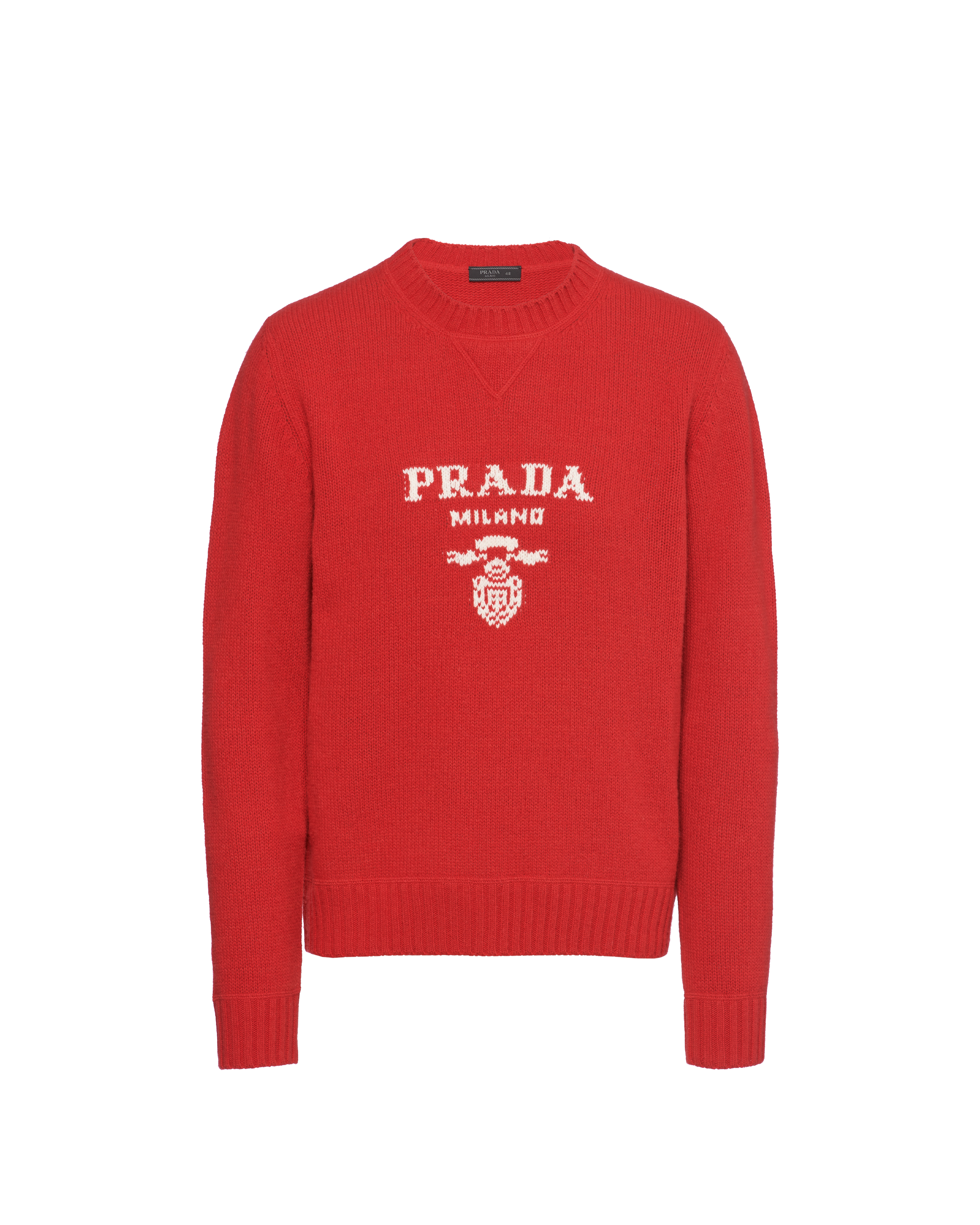 Wool and cashmere crew-neck sweater | Prada