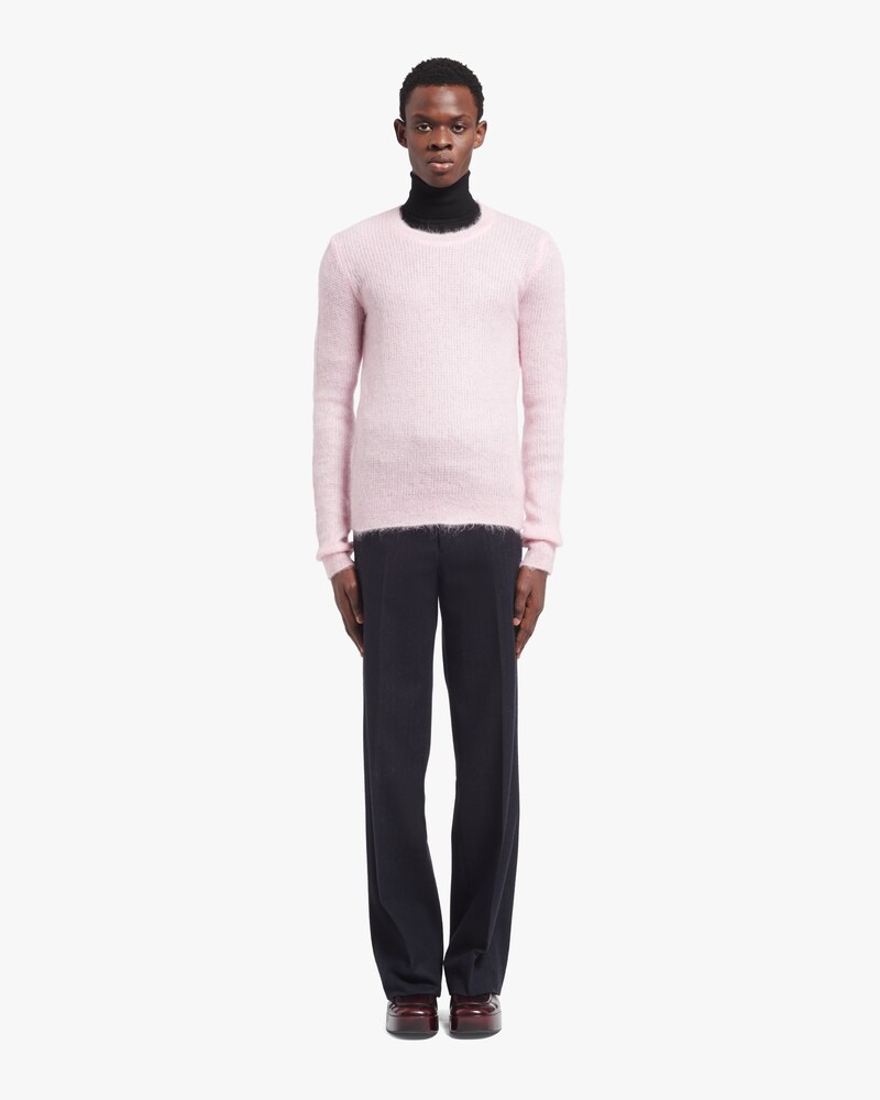 prada pink sweater