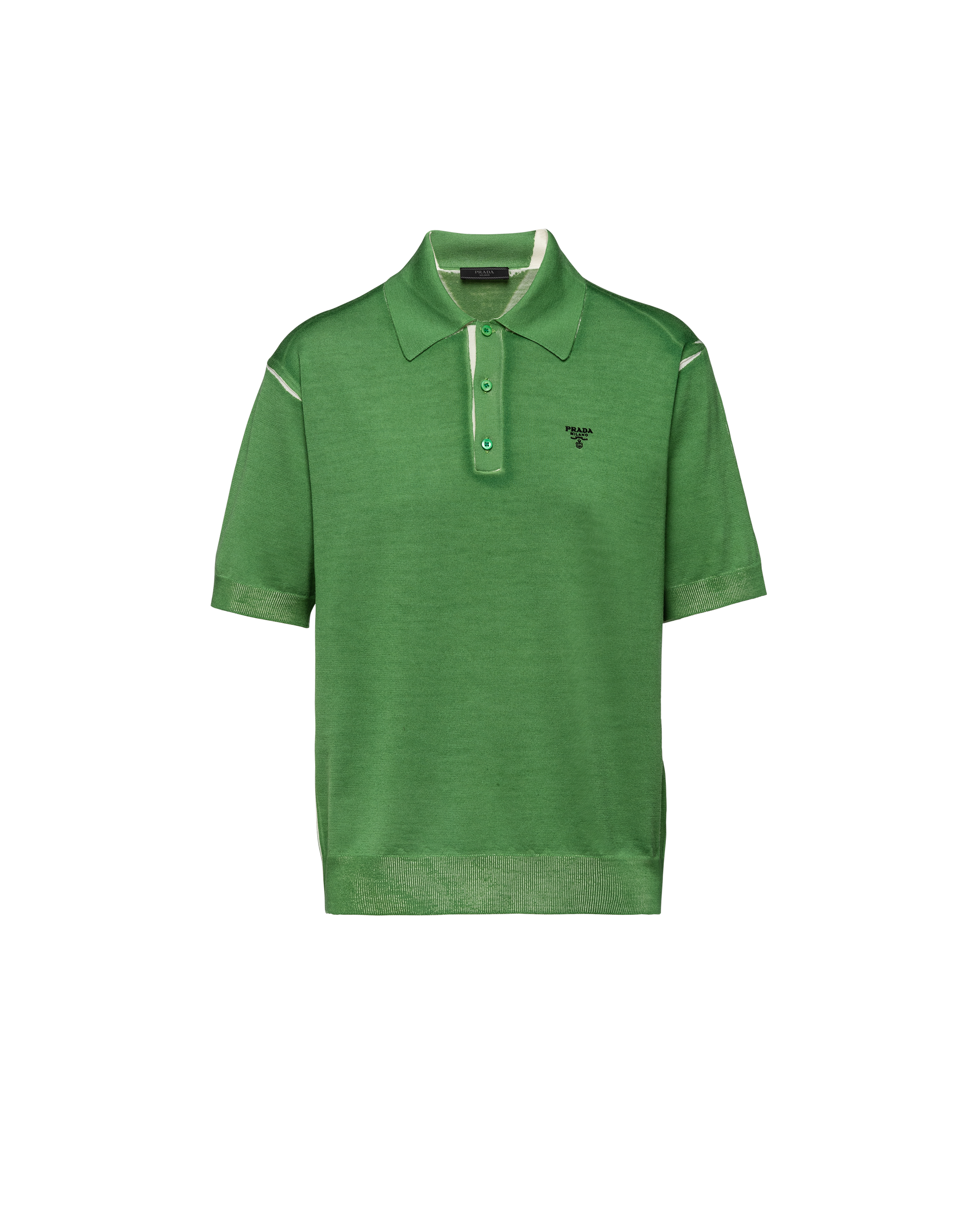 Prada polo green hot sale