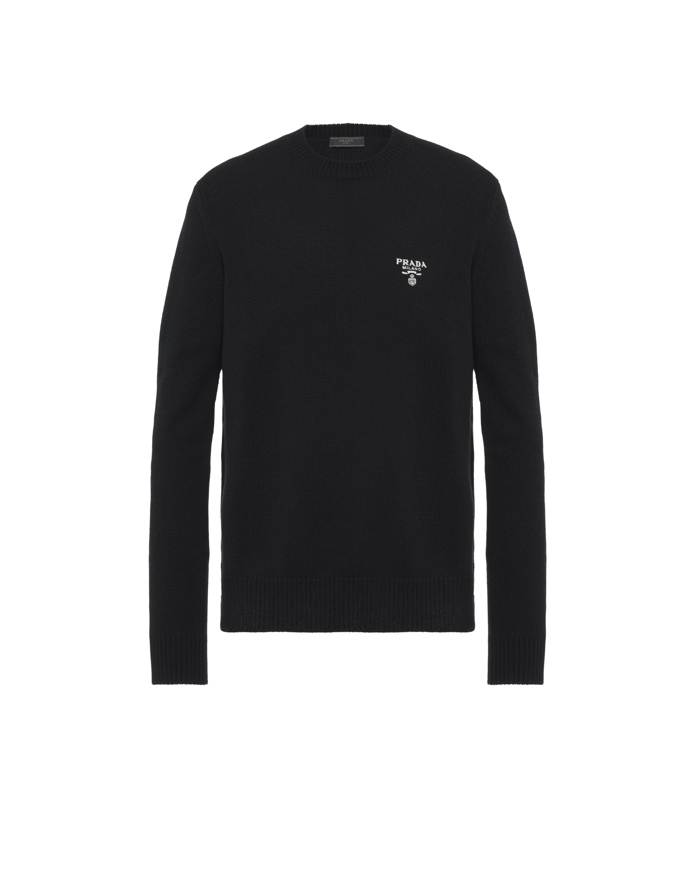 Prada Pull En Cachemire, Homme, Noir, Taille 50