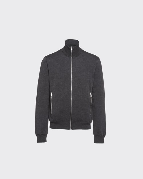 Prada Reversible wool and nylon jacket 1