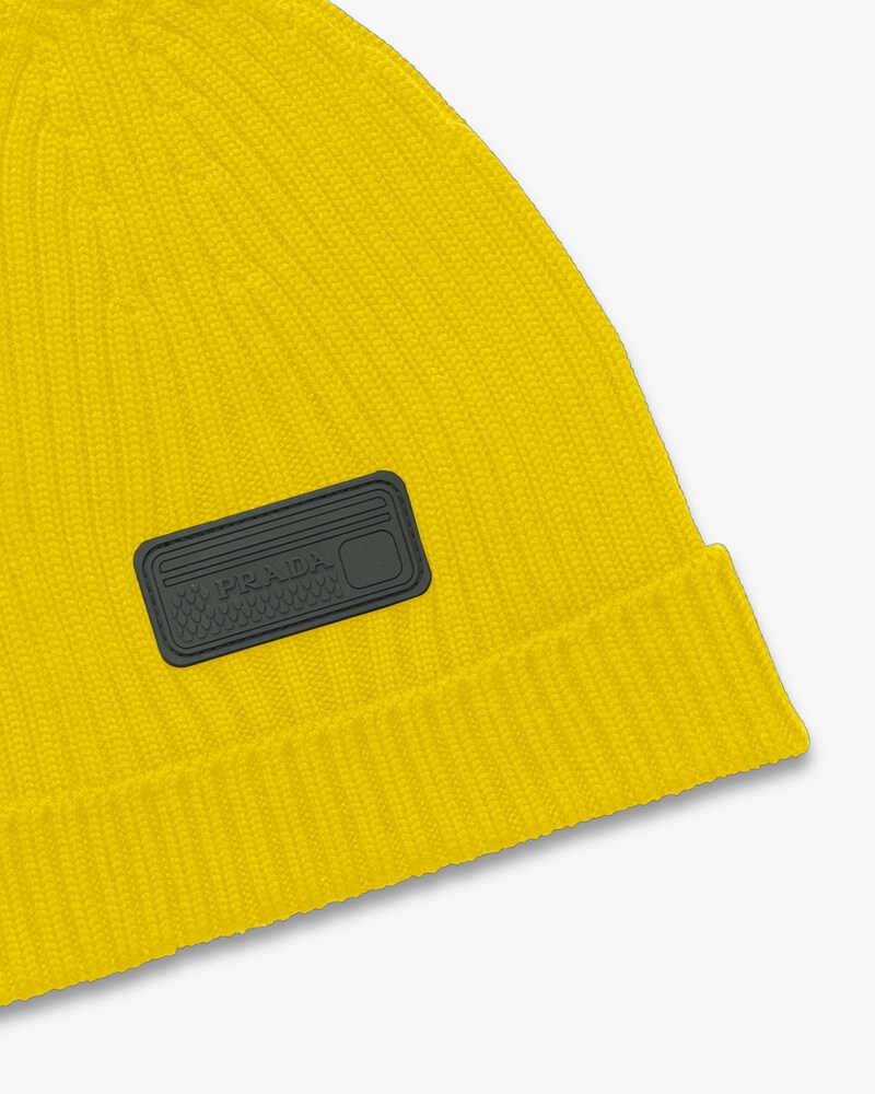 prada wool beanie