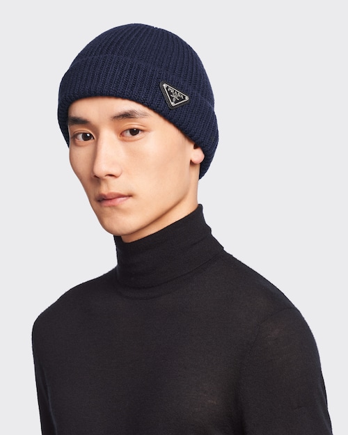 Prada 울 및 캐시미어 비니 2