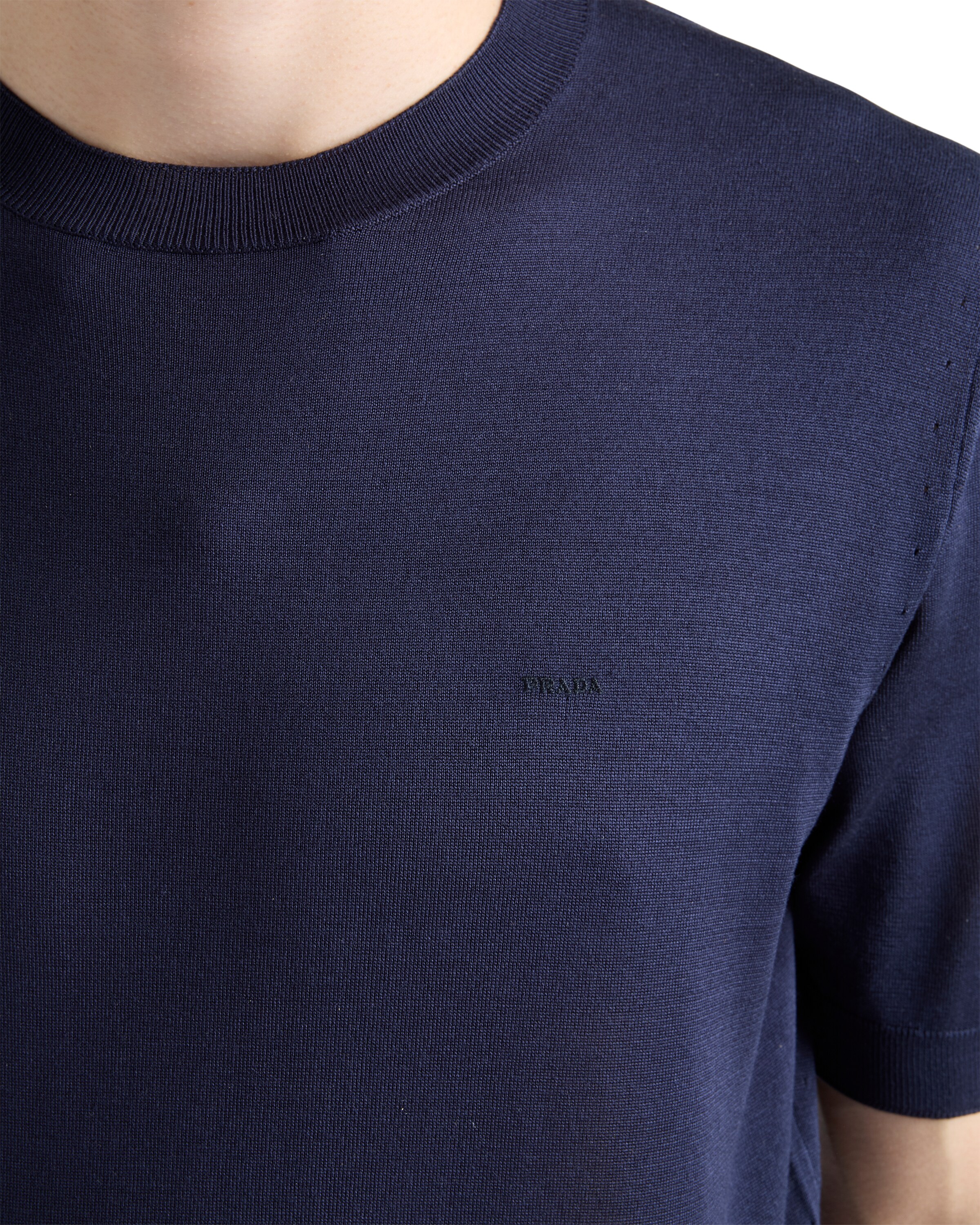 Prada Crew-neck T-shirt In Multi