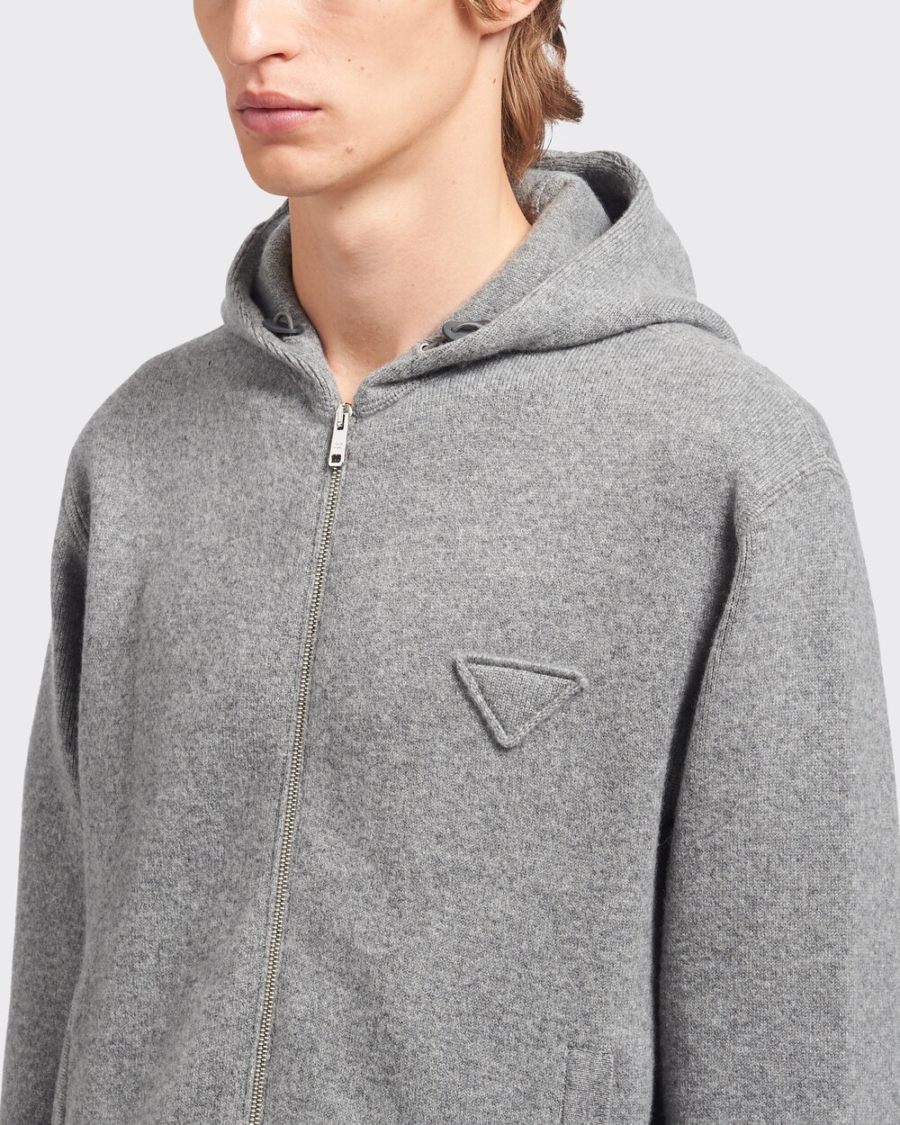 Grey Cashmere cardigan | Prada
