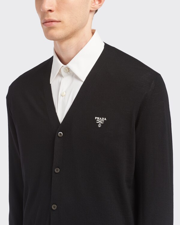 Superfine wool cardigan Superfine wool cardigan