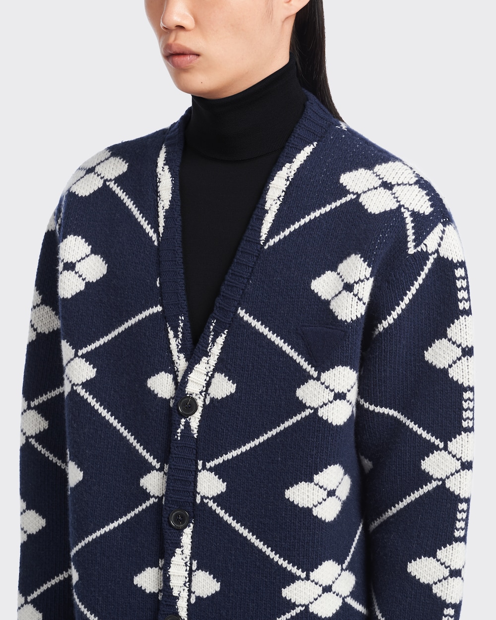 sweater over button down