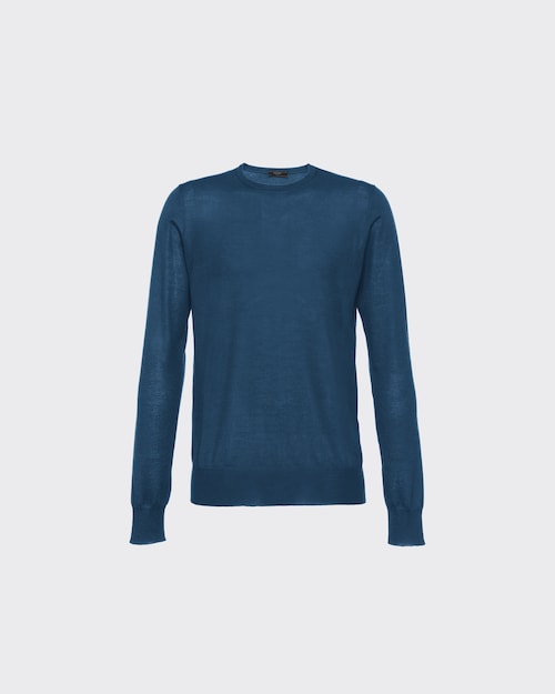 blue prada sweater