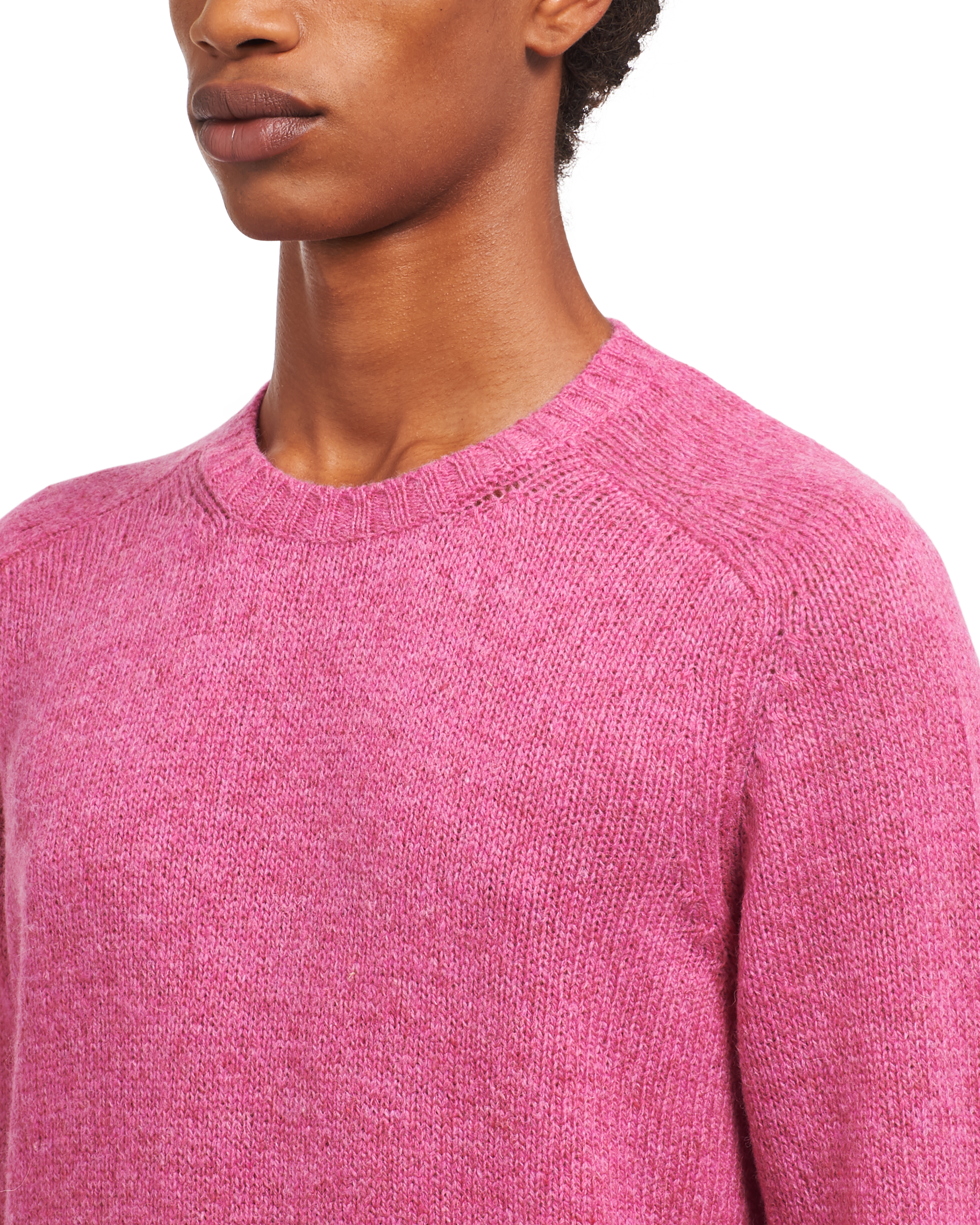 prada shetland wool sweater