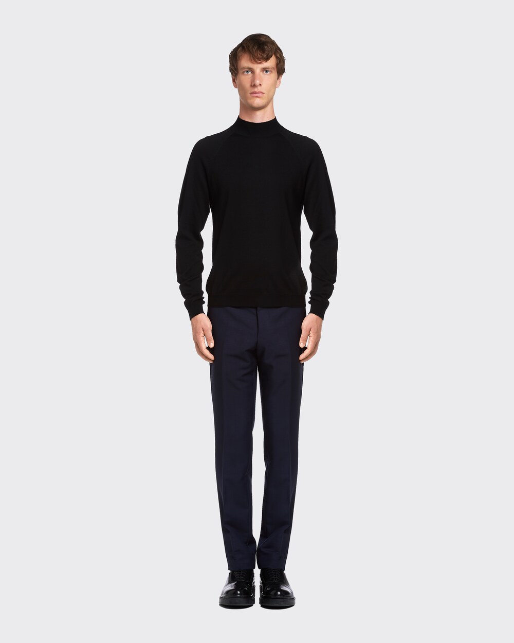 Worsted wool turtleneck sweater | Prada