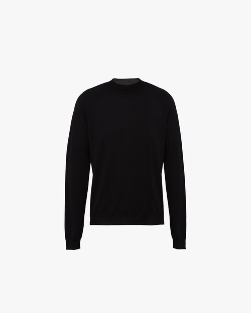 prada black turtleneck