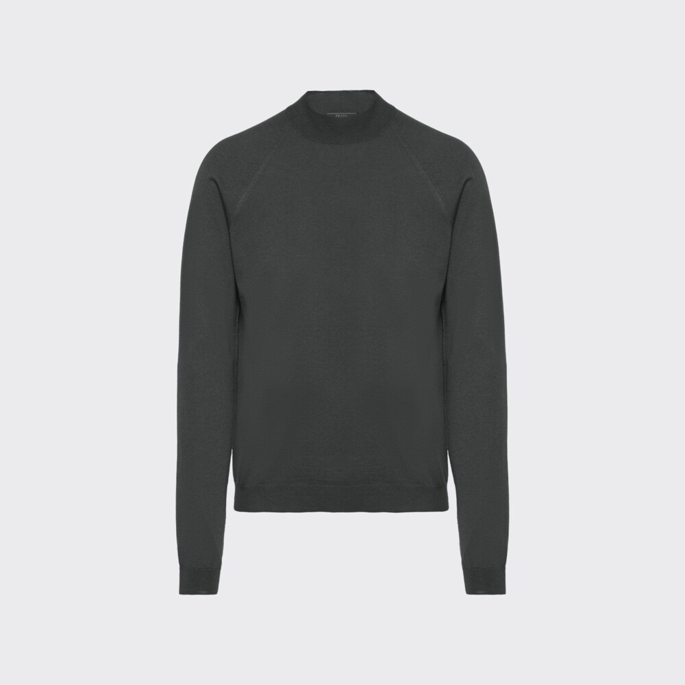 Prada Worsted wool turtleneck sweater 1