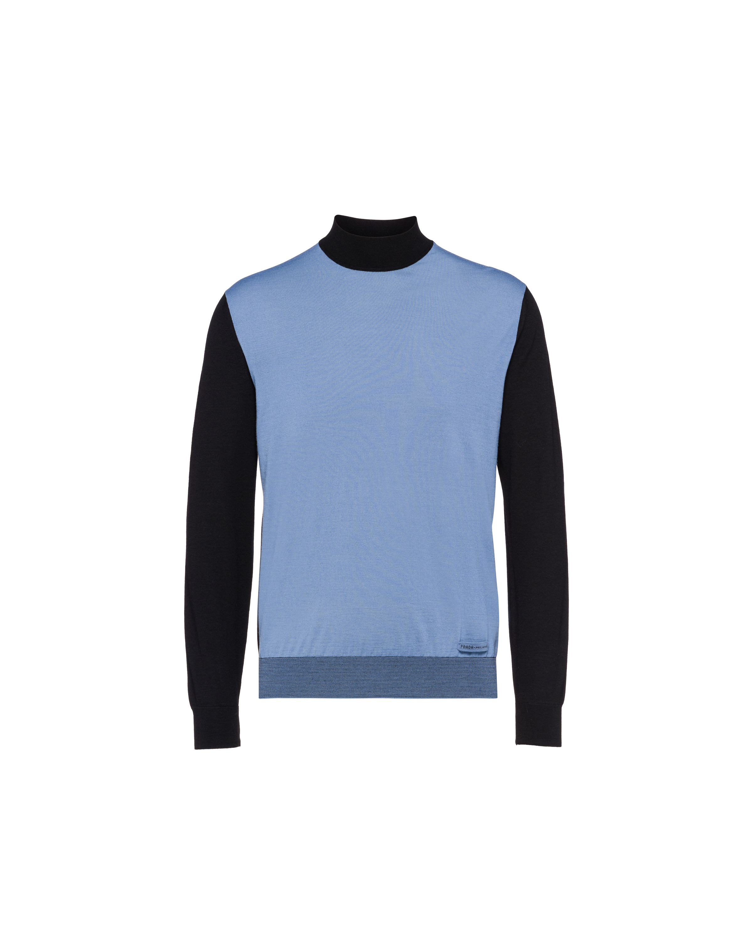 Aviator Blue Wool turtleneck sweater 