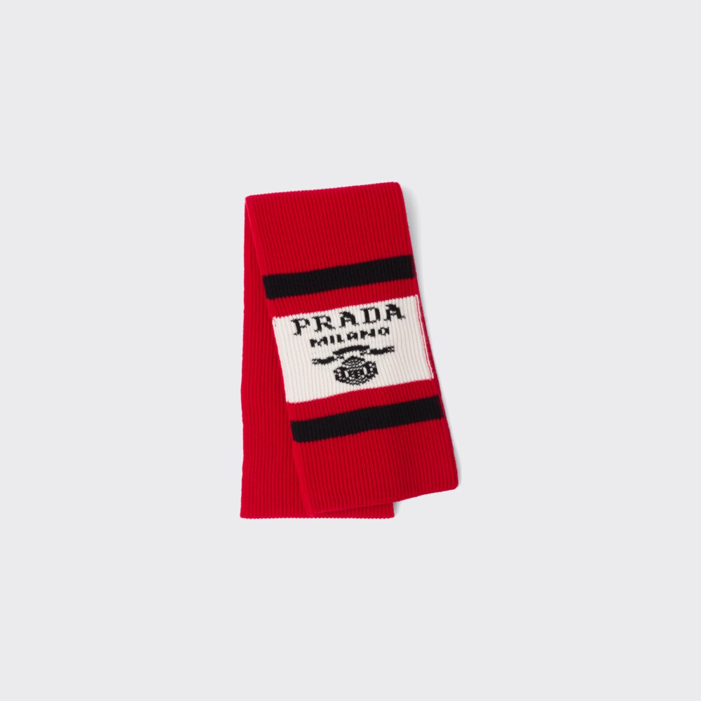 Prada 羊绒围巾 1