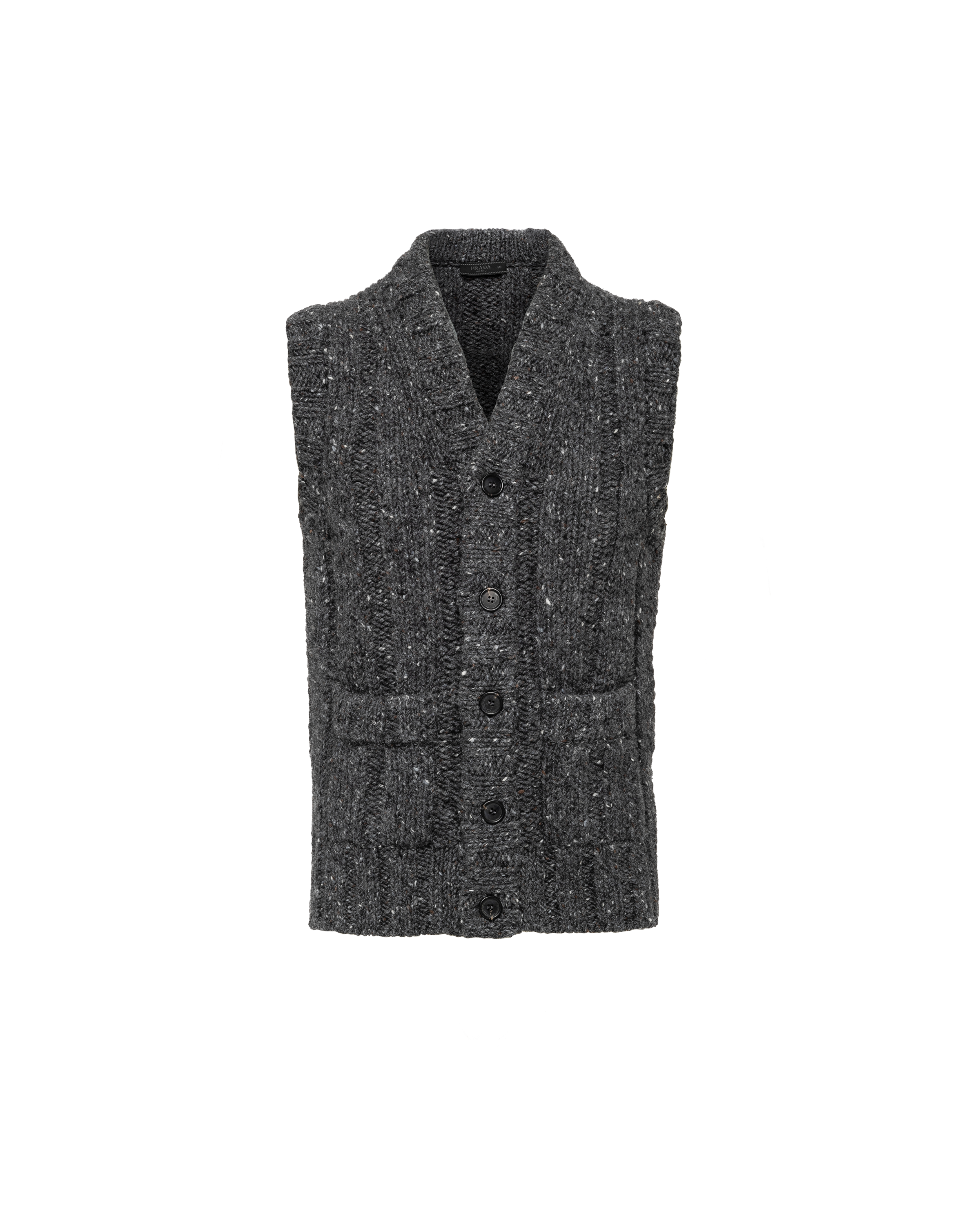 tweed sweater vest