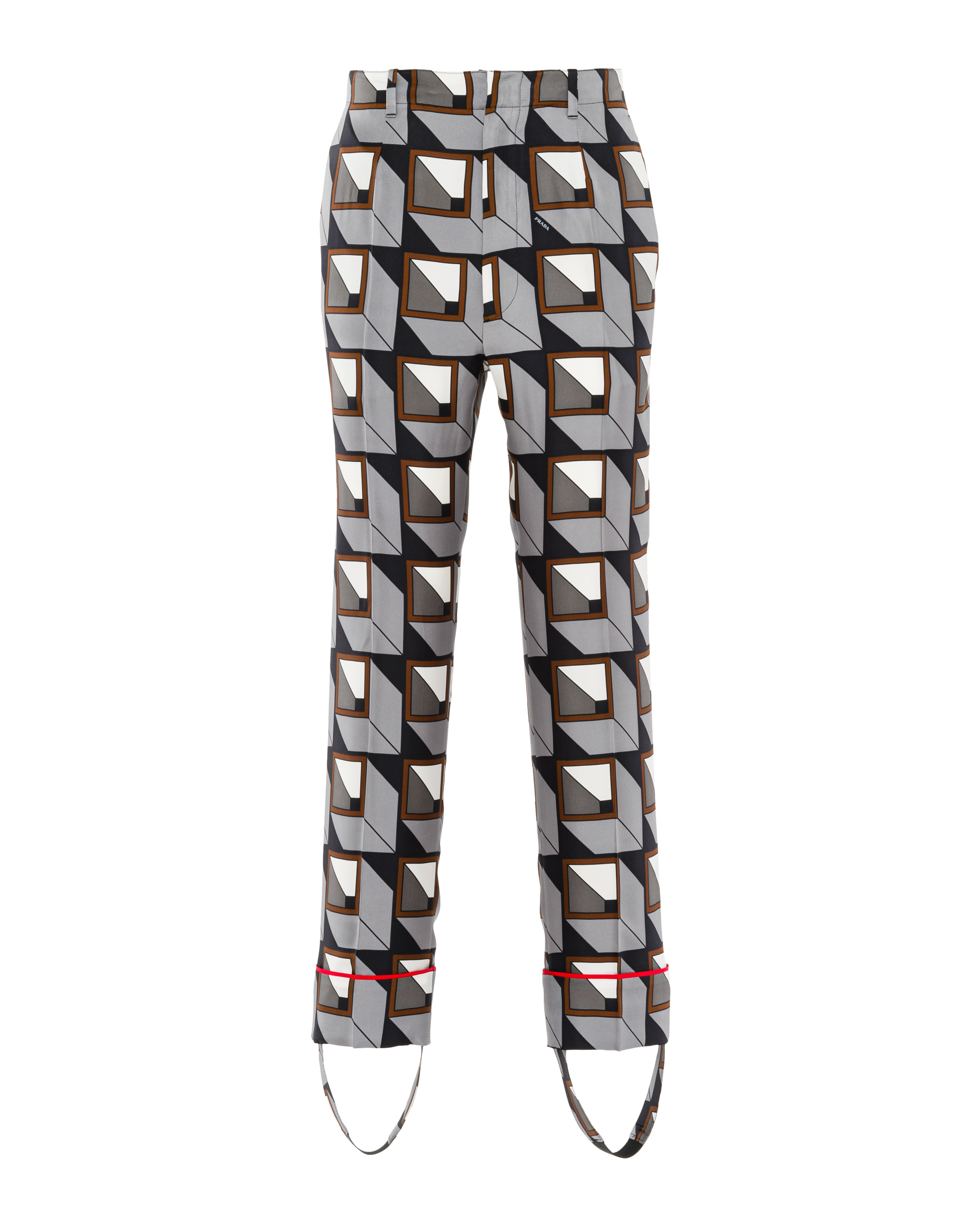 Men S Trousers And Bermudas Prada