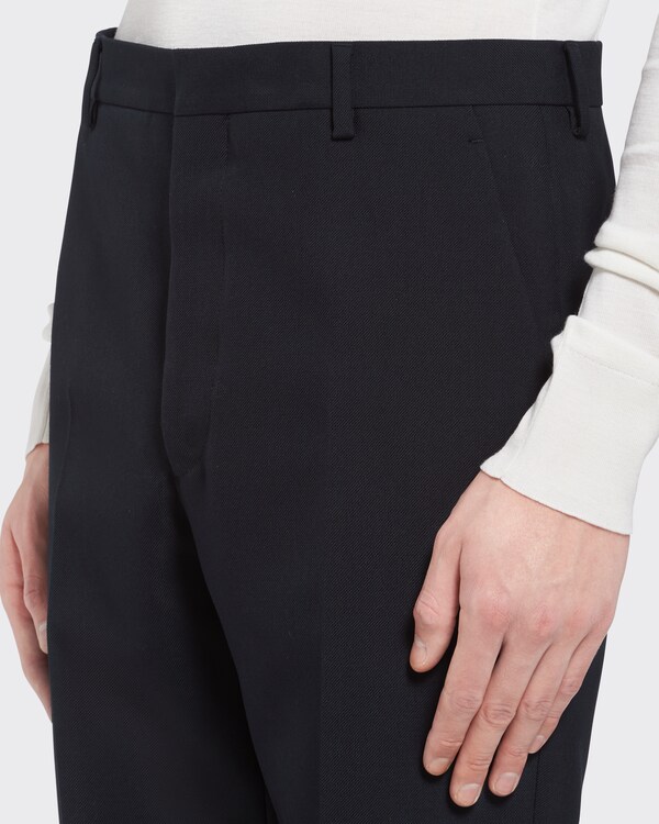 Pantalon en laine mélangée Pantalon en laine mélangée