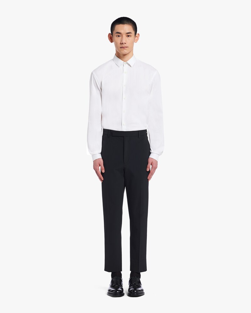 prada technical fabric shirt