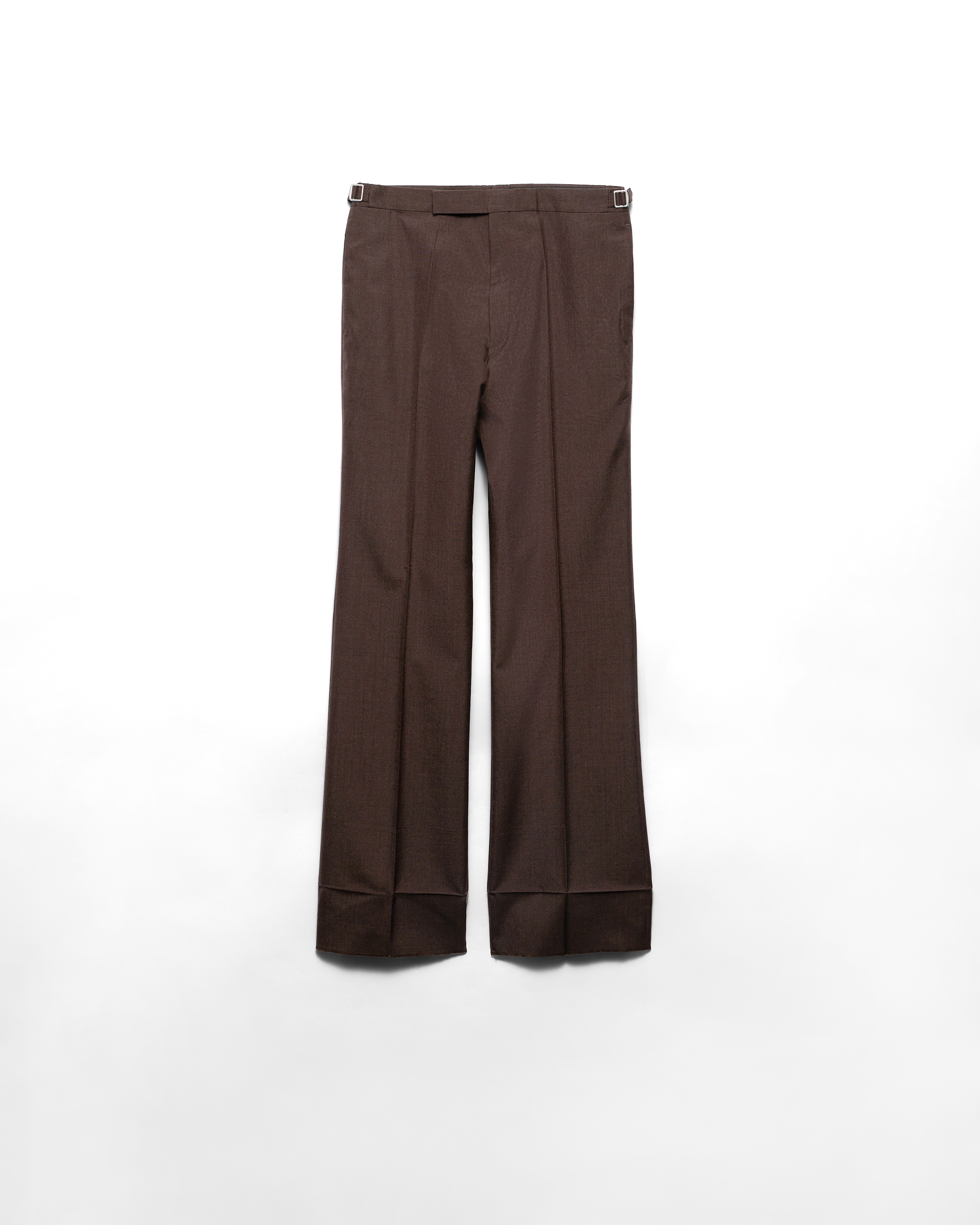 Prada Pantalon De Tailleur En Mohair Et Soie, Homme, Ebène, Taille 52