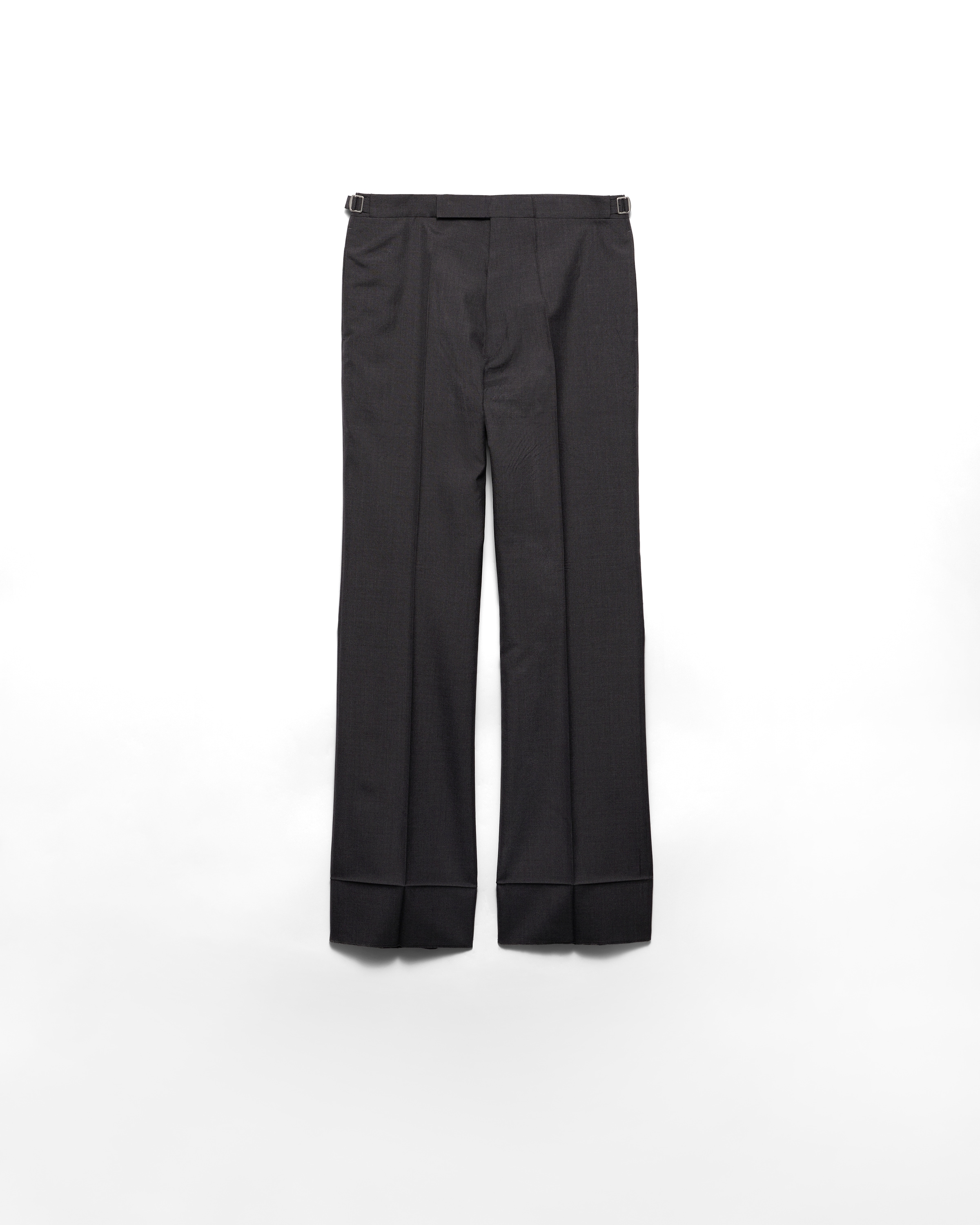 Prada Pantaloni Sartoriali In Mohair E Seta, Uomo, Antracite, Taglia 54