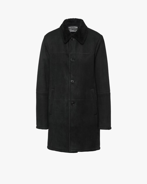 prada black coat