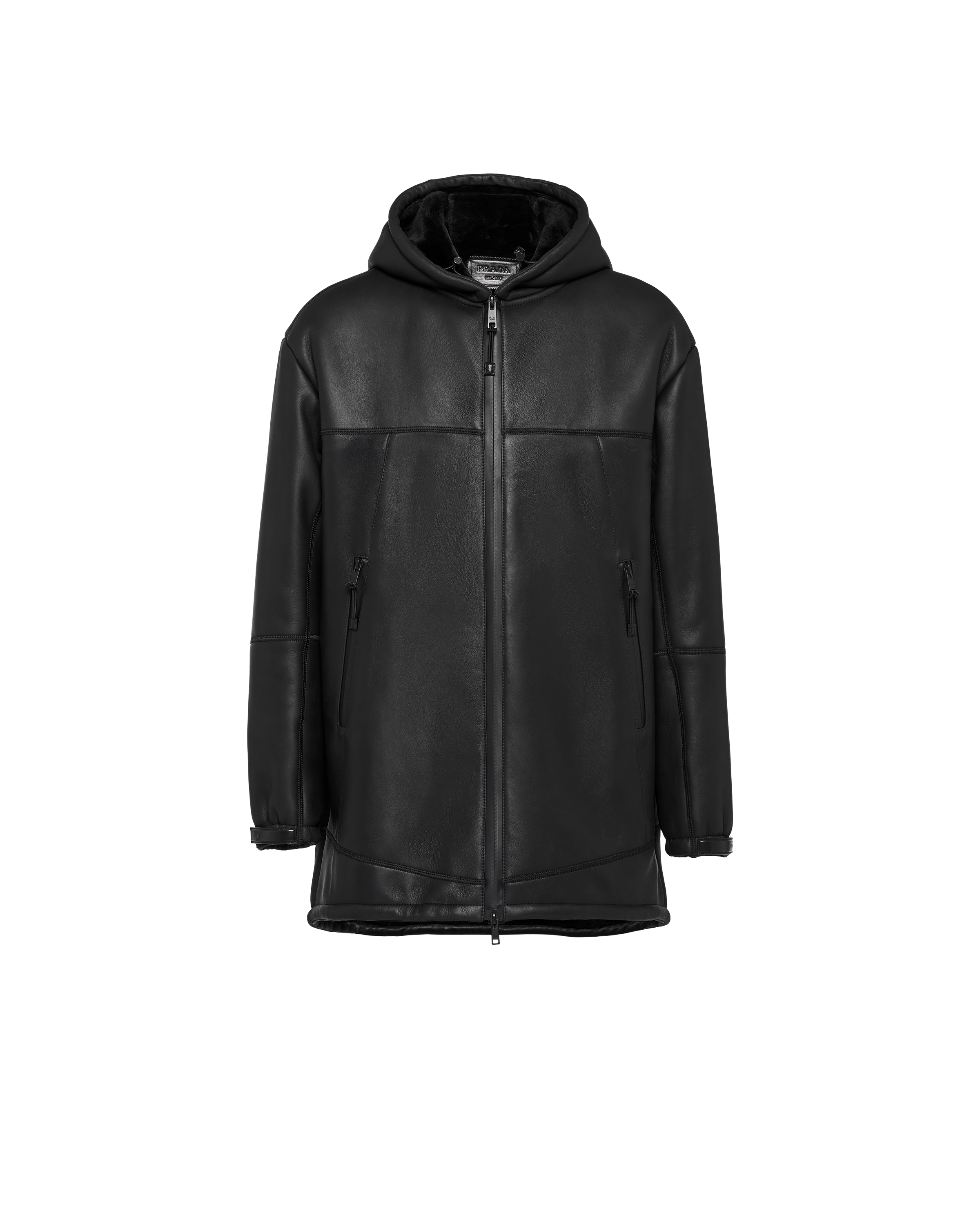 Prada leather jacket new arrivals mens price