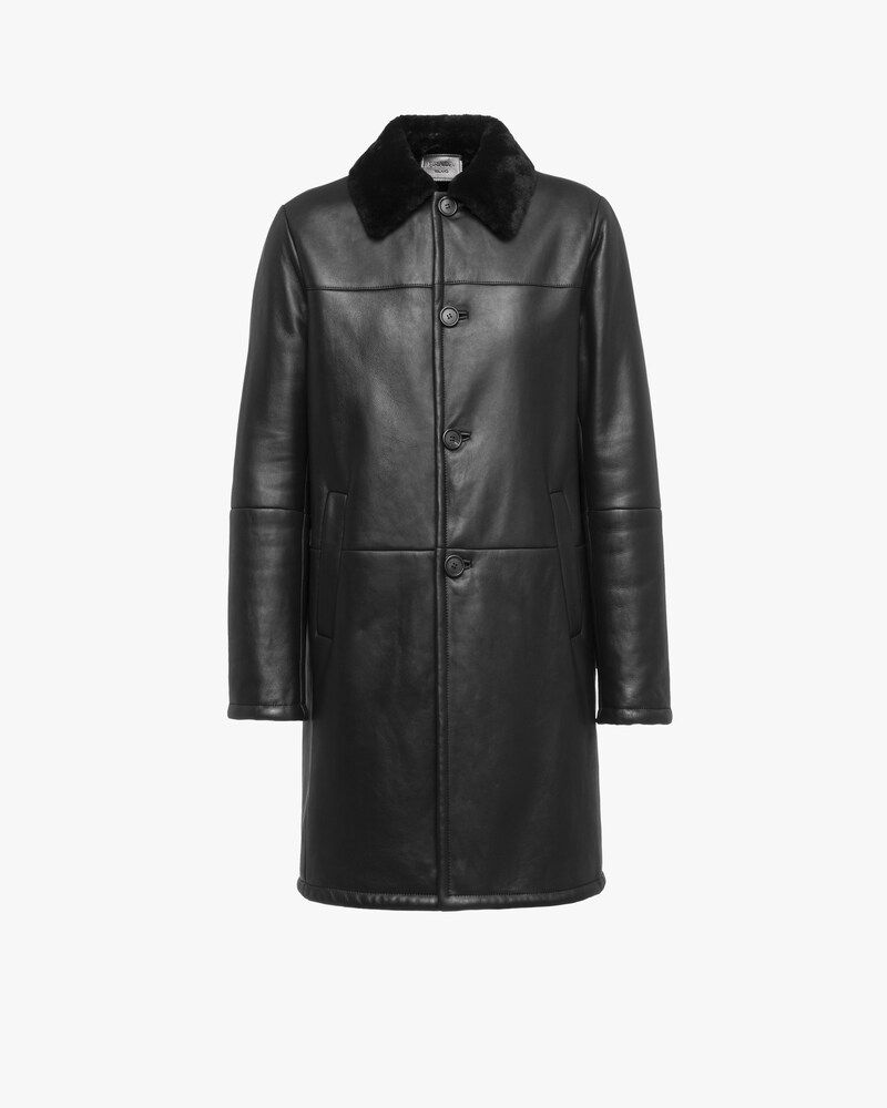 prada leather jacket mens