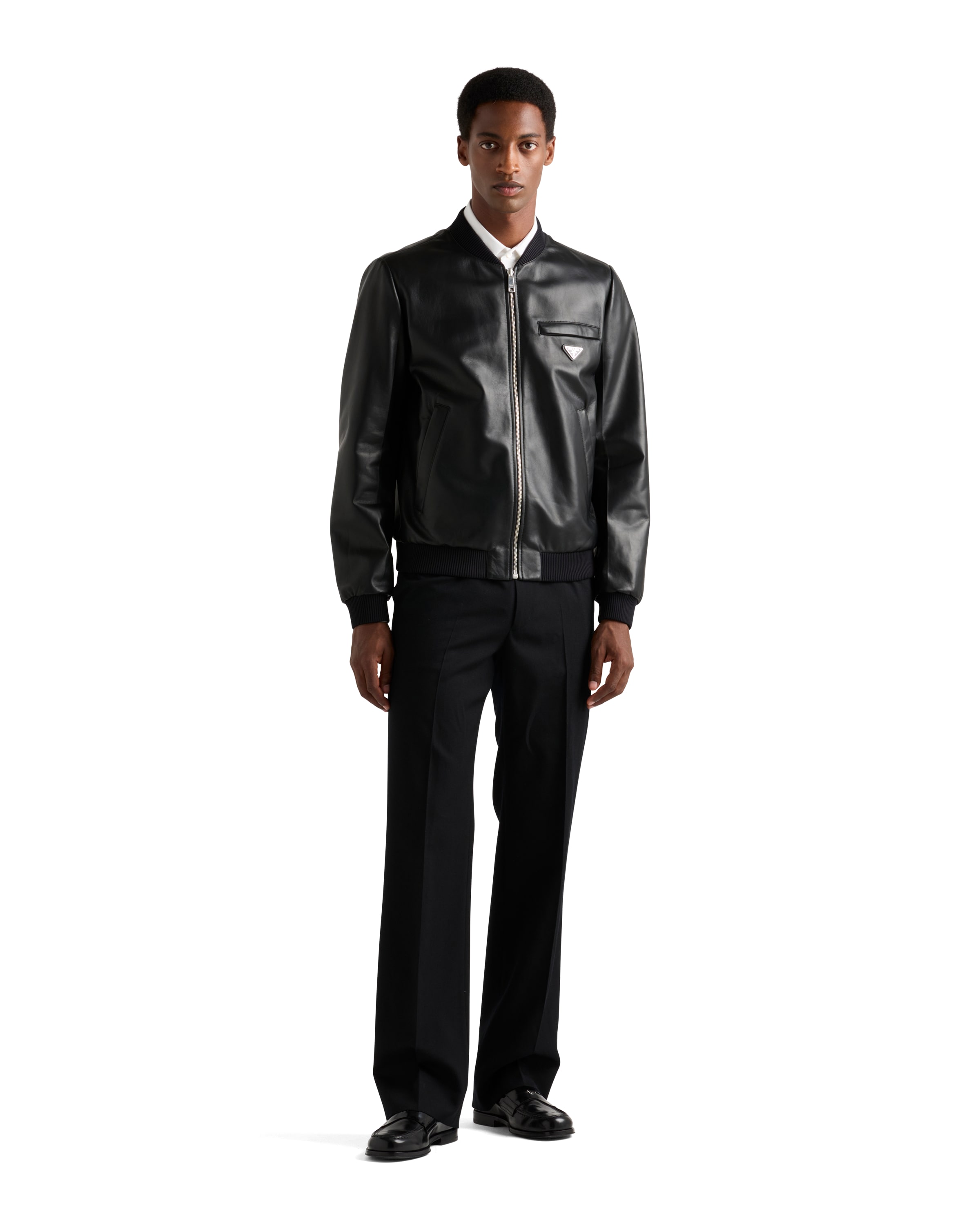 Prada Jacket Men In Black