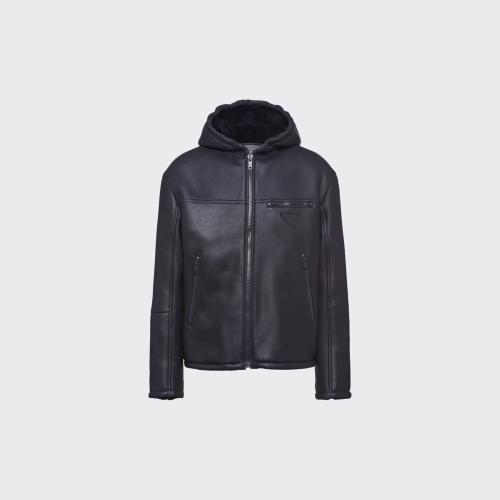 Prada Blouson aus Schafsleder 1