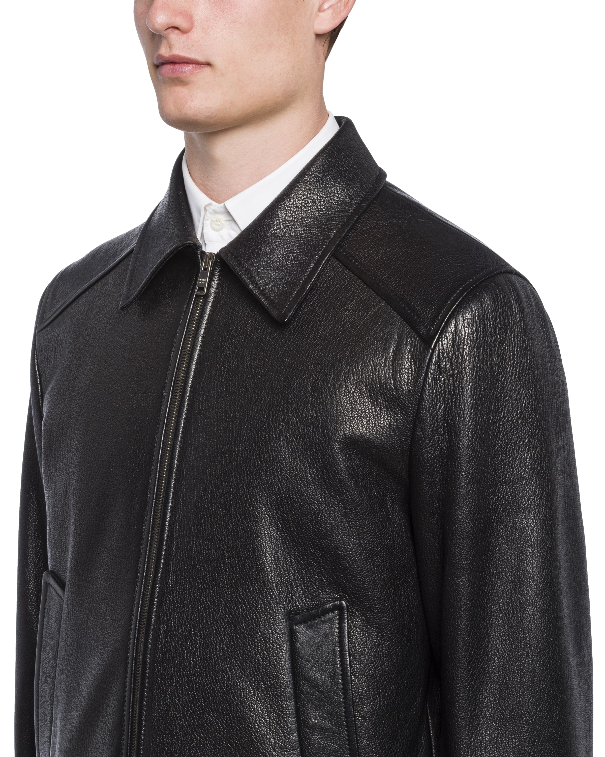 Leather jacket Prada