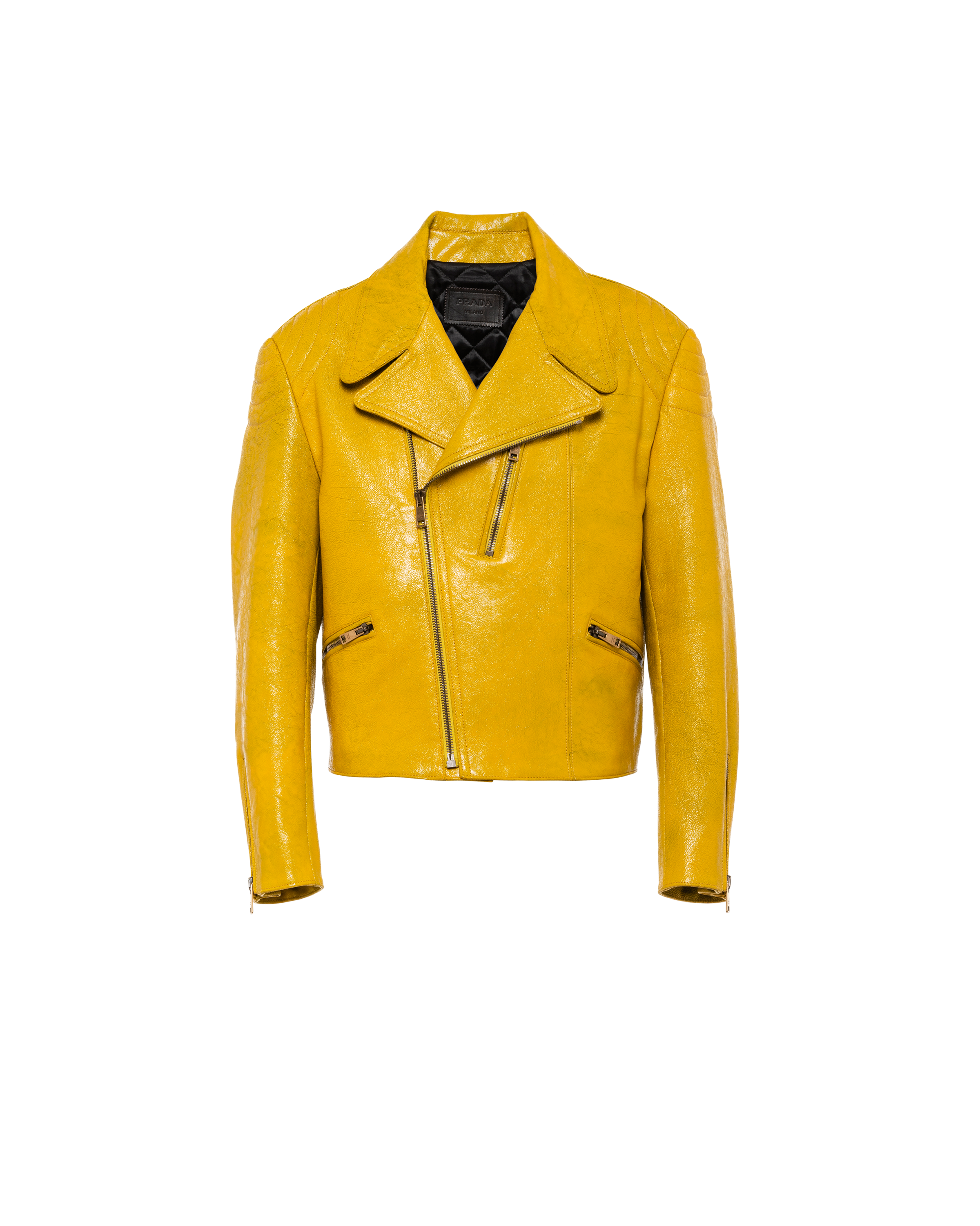 prada leather jacket price