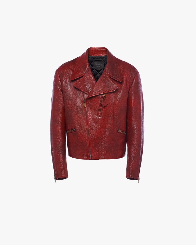 prada leather jacket price
