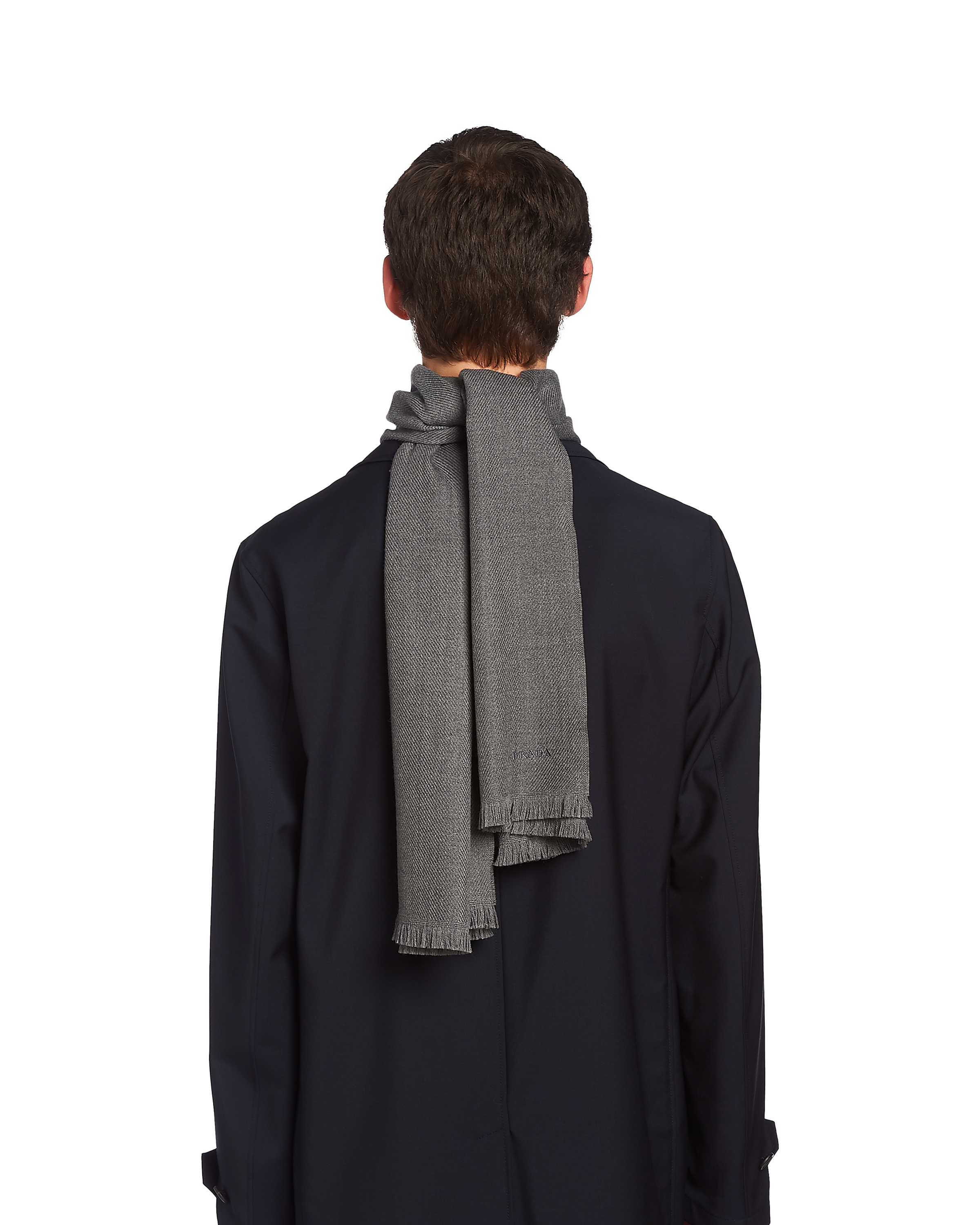 prada wool scarf