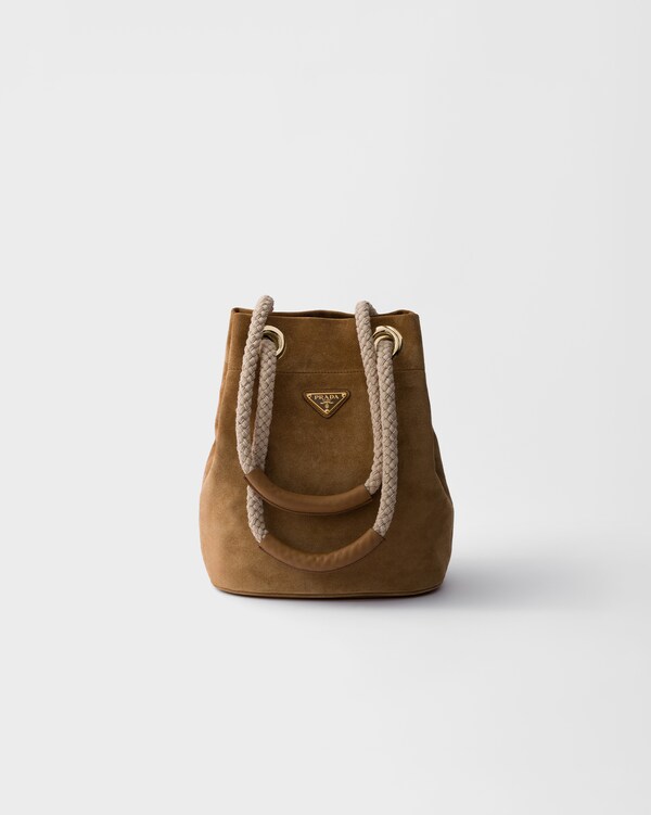 Prada Mariner Suede Bucket Bag Prada Mariner Suede Bucket Bag